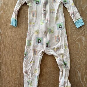 The Beaufort Bonnet Company dogs in frames one piece pajamas, UC, 4T